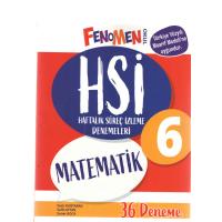 Fenomen Okul Yayınları 6. Sınıf Matematik Haftalık Süreç İzleme Denemeleri