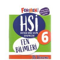 Fenomen Okul Yayınları 6. Sınıf Fen Bilimleri Haftalık Süreç İzleme Denemeleri