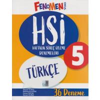 Fenomen Okul Yayınları 5. Sınıf Türkçe Haftalık Süreç İzleme Denemeleri