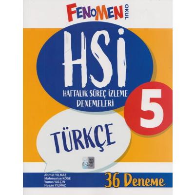 Fenomen Okul Yayınları 5. Sınıf Türkçe Haftalık Süreç İzleme Denemeleri