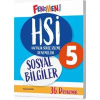 Fenomen Okul Yayınları 5. Sınıf Sosyal Bilgiler Haftalık Süreç İzleme Denemeleri
