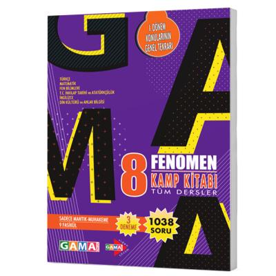 Fenomen Okul Lgs 8. Sınıf Tüm Dersler 1. Dönem Kamp Kitabı
