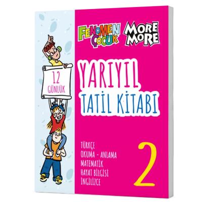 Fenomen Okul Yayınları 2. Sınıf Yarıyıl Tatil Kitabı