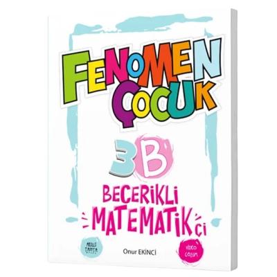 Fenomen Okul Yayınları 3. Sınıf Becerikli Matematikçi 3 (B)