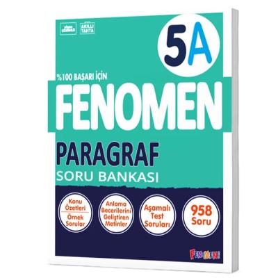 Fenomen Okul Yayınları 5. Sınıf Paragraf A Soru Bankası