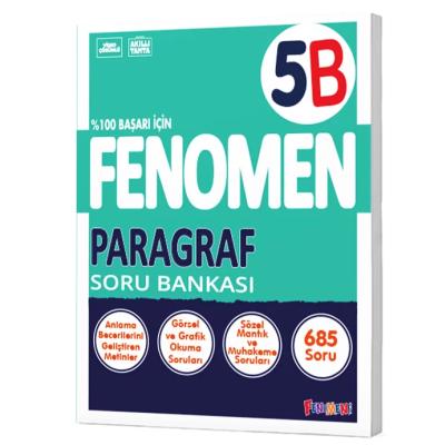 Fenomen Okul Yayınları 5. Sınıf Paragraf B Soru Bankası