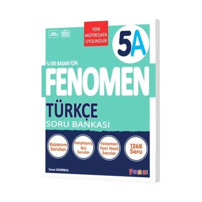 Fenomen Okul Yayınları 5. Sınıf Türkçe A Soru Bankası