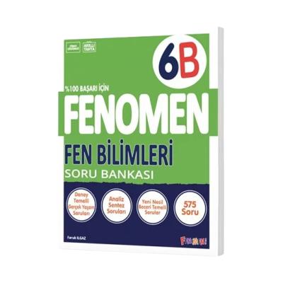 Fenomen Okul Yayınları 6. Sınıf Fen Bilimleri B Soru Bankası
