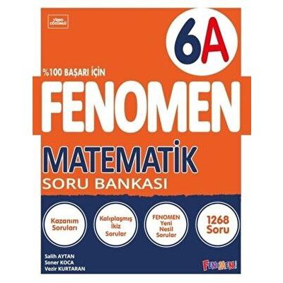 Fenomen Okul Yayınları 6. Sınıf Matematik A Soru Bankası