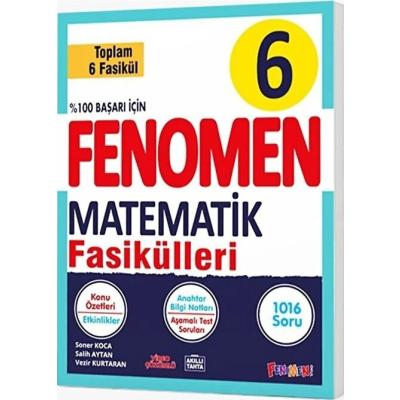 Fenomen Okul Yayınları 6. Sınıf Matematik Fasikül Seti