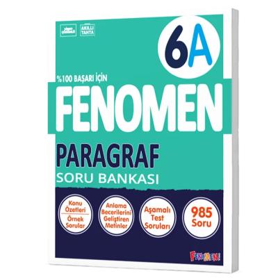 Fenomen Okul Yayınları 6. Sınıf Paragraf A Soru Bankası
