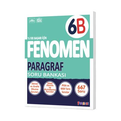 Fenomen Okul Yayınları 6. Sınıf Paragraf B Soru Bankası
