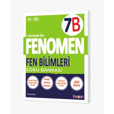 Fenomen Okul Yayınları 7. Sınıf Fen Bilimleri B Soru Bankası