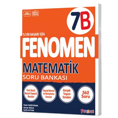 Fenomen Okul Yayınları 7. Sınıf Matematik B Soru Bankası