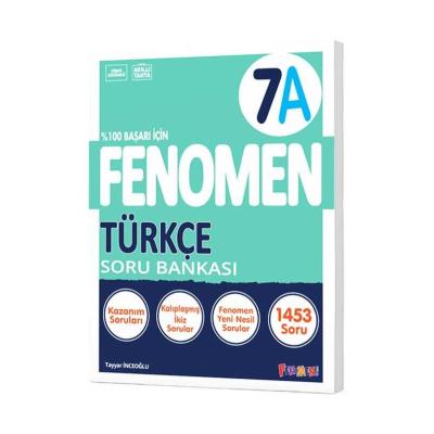 Fenomen Okul Yayınları 7. Sınıf Türkçe A Soru Bankası