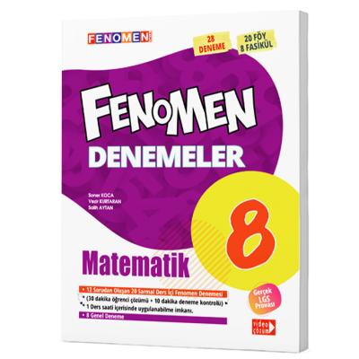 Fenomen Okul Yayınları Lgs 8. Sınıf Matematik Denemeleri