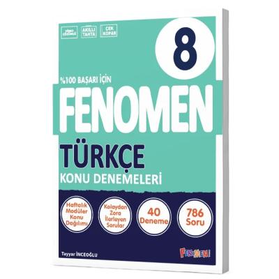 Fenomen Okul Yayınları LGS 8. Sınıf Türkçe Konu Tarama Denemeleri