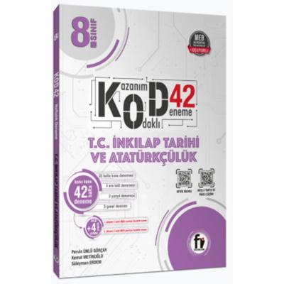 Fi Yayınları LGS 8. Sınıf T.C. İnkılap Tarihi ve Atatürkçülük Kod 42 Deneme