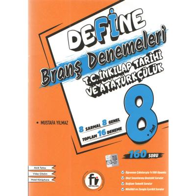 Fi Yayınları LGS 8. Sınıf Define T.C. İnkılap Tarihi ve Atatürkçülük Deneme