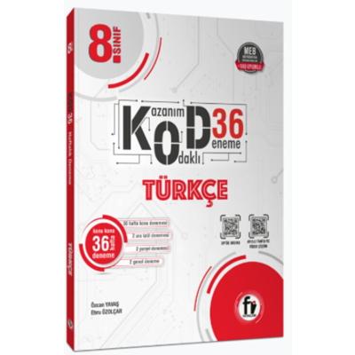 Fi Yayınları LGS 8. Sınıf Türkçe Kod 36 Deneme