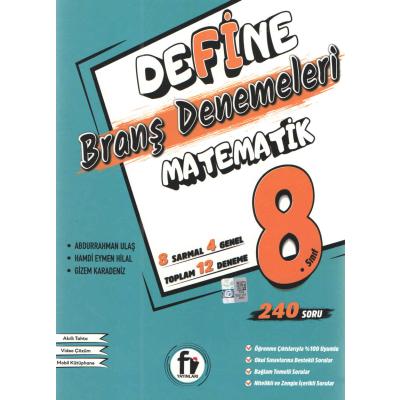 Fi Yayınları LGS 8. Sınıf Define Matematik Deneme