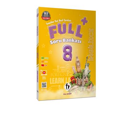 Fi Yayınları LGS 8. Sınıf Full+ İngilizce Soru Bankası