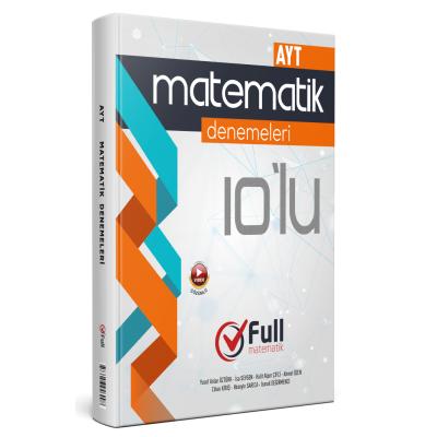Full Matematik Yayınları Ayt Matematik 10 Deneme