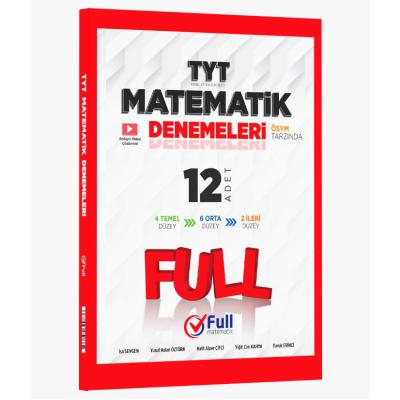 Full Matematik Yayınları TYT Matematik 12 Deneme