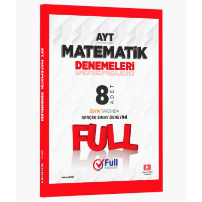 Full Matematik Yayınları AYT Matematik 8 Deneme