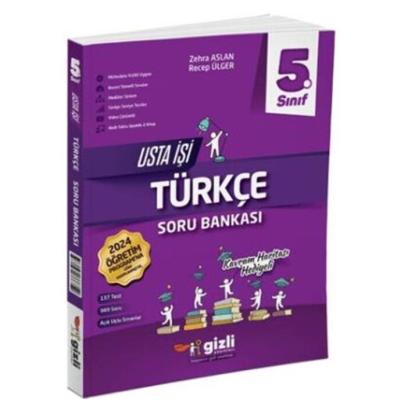 Gizli Yayınları 5. Sınıf Türkçe Usta İşi Soru Bankası Kavram Haritası