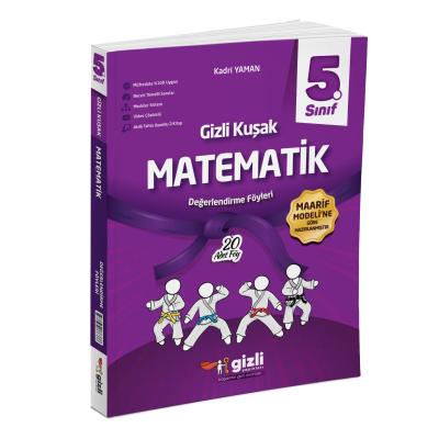 Gizli Yayınları 5. Sınıf Matematik Gizli Kuşak Değerlendirme Föyleri