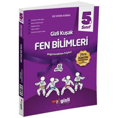 Gizli Yayınları 5. Sınıf Fen Bilimleri Gizli Kuşak Değerlendirme Föyleri