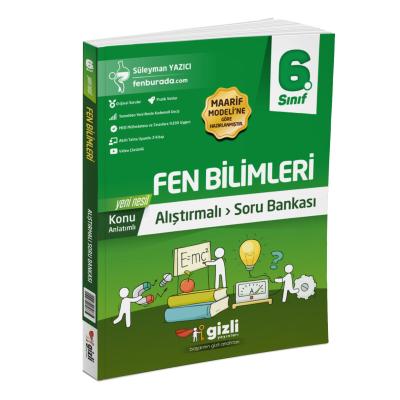 Gizli Yayınları 6.Sınıf Fen Bilimleri Konu Anlatımlı Alıştırmalı Soru Bankası