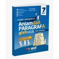 Gizli Yayınları 7. Sınıf Anlamdan Paragrafa Gizli Geçiş 