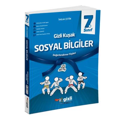 Gizli Yayınları 7. Sınıf Sosyal Bilgiler Gizli Kuşak Değerlendirme Föyleri