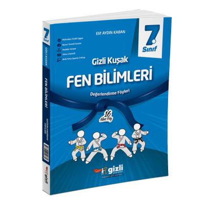 Gizli Yayınları 7. Sınıf Fen Bilimleri Gizli Kuşak Değerlendirme Föyleri