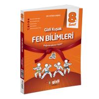 Gizli Yayınları LGS 8. Sınıf  Fen Bilimleri Gizli Kuşak Değerlendirme Föyleri