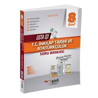 Gizli Yayınları LGS 8. Sınıf  Usta İşi T.C. İnkılap Tarihi ve Atatürkçülük Soru Bankası Kavram Haritası Hediyeli