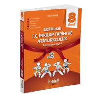 Gizli Yayınları LGS 8. Sınıf  T.C. İnkılap Tarihi ve Atatürkçülük Gizli Kuşak Değerlendirme Föyleri