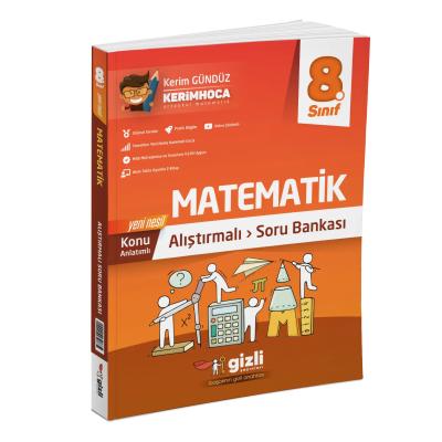 Gizli Yayınları LGS 8. Sınıf Matematik Konu Anlatımlı Alıştırmalı Soru Bankası