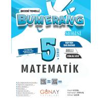 Günay Yayınları 5. Sınıf Bumerang Serisi Matematik Konu Anlatımlı ve Etkinlikli Soru Bankası
