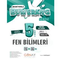 Günay Yayınları 5. Sınıf Bumerang Serisi Fen Bilimleri Konu Anlatımlı ve Etkinlikli Soru Bankası