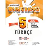 Günay Yayınları 5. Sınıf Bumerang Serisi Türkçe Konu Anlatımlı ve Etkinlikli Soru Bankası