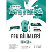 Günay Yayınları 6. Sınıf Bumerang Serisi Fen Bilimleri Konu Anlatımlı ve Etkinlikli Soru Bankası