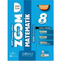 Günay Yayınları LGS 8.Sınıf Zoom Serisi Matematik Soru Bankası