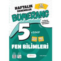 Günay Yayınları 5. Sınıf Bumerang 32 Haftalık Fen Bilimleri Denemeleri