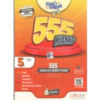 Günay Yayınları 5. Sınıf Tüm Dersler 555 Soruda İlk Dönem Tekrarı