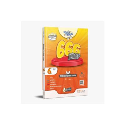 Günay Yayınları 6. Sınıf Tüm Dersler 666 Soruda İlk Dönem Tekrarı