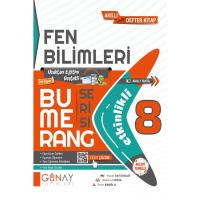 Günay Yayınları Lgs 8. Sınıf Bumerang Serisi Etkinlikli Fen Bilimleri