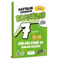 Günay Yayınları 7. Sınıf Din Kültürü ve Ahlak Bilgisi 40 Haftalık Denemeler